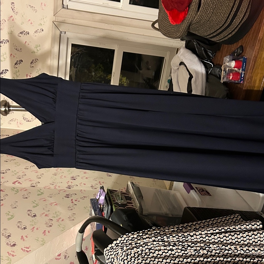 Ever Pretty Dark Blue Maxi Dress